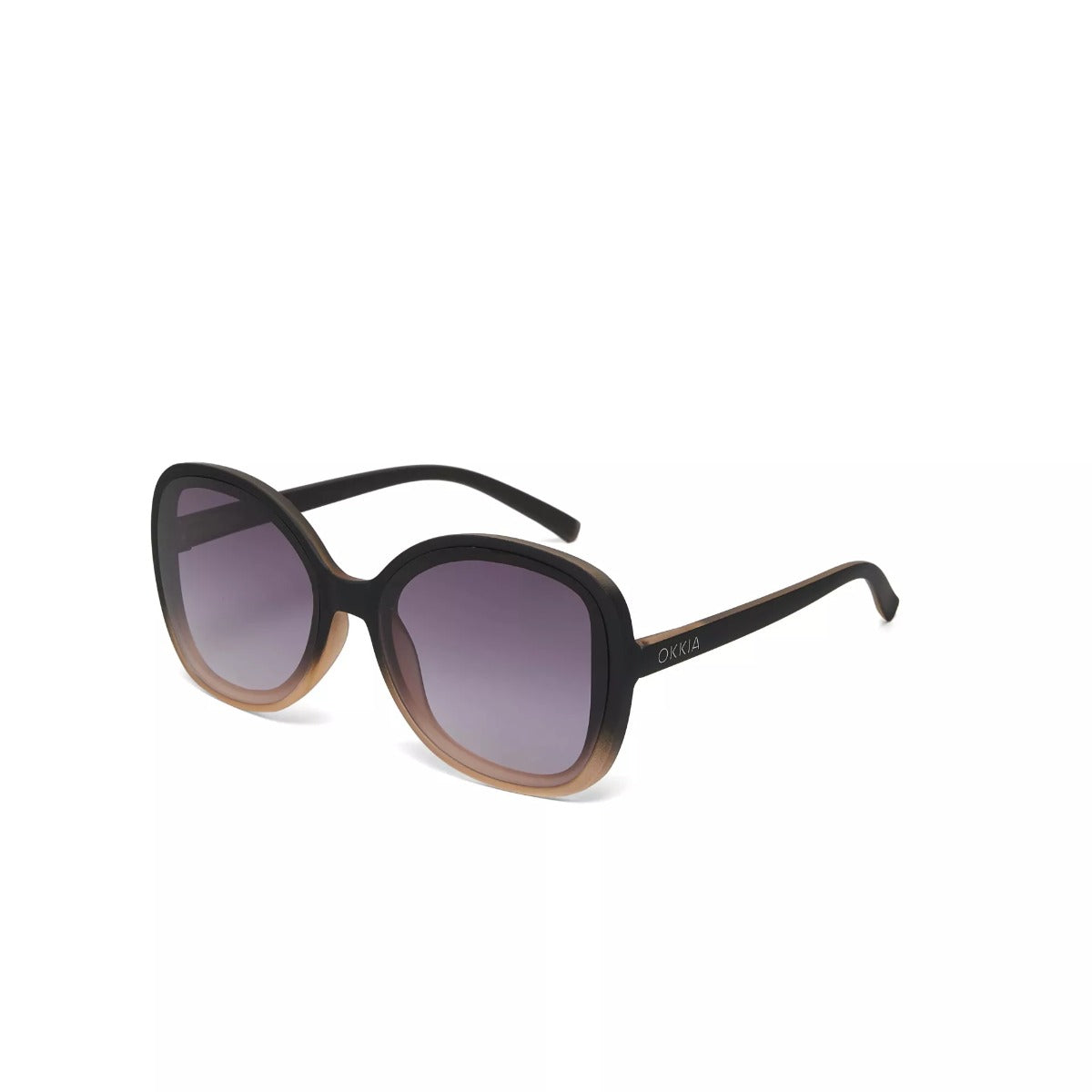 OCCHIALE DA SOLE MODELLO ANNA BUTTERFLY NERO ROSA