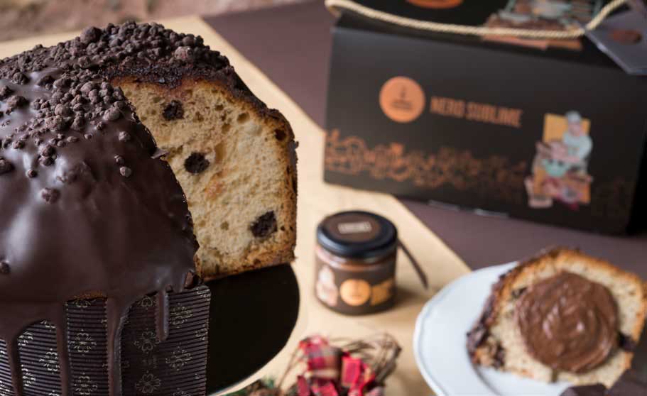 PANETTONE ARTIGIANALE NERO SUBLIME 1KG