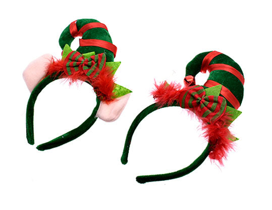CERCHIETTO CON CAPPELLO DA ELFO ASSORTITO