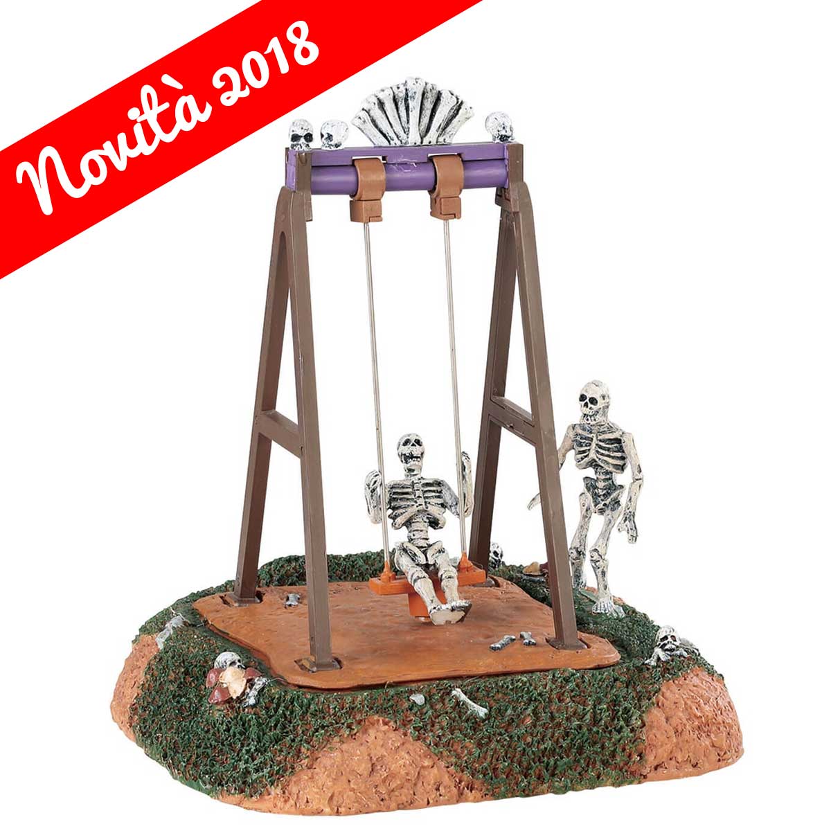 SCHELETRO SU ALTALENA - SKELETON SWINGS