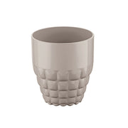 BICCHIERE BASSO 350 ML TIFFANY TORTORA D.8,5X9,5 CM