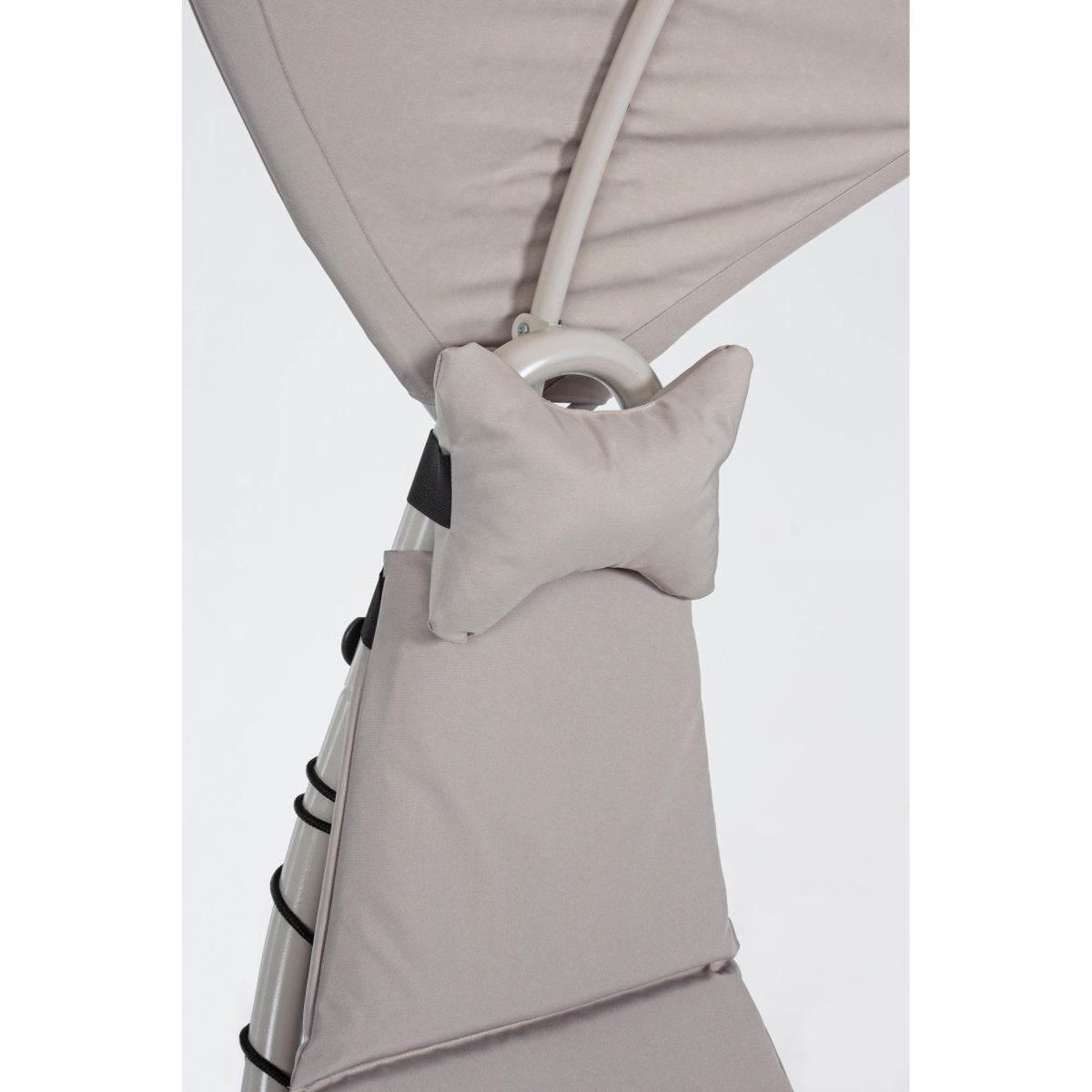SEDIA A DONDOLO SOSPESA CHAISE-LONGUE AVORIO BAFFIN