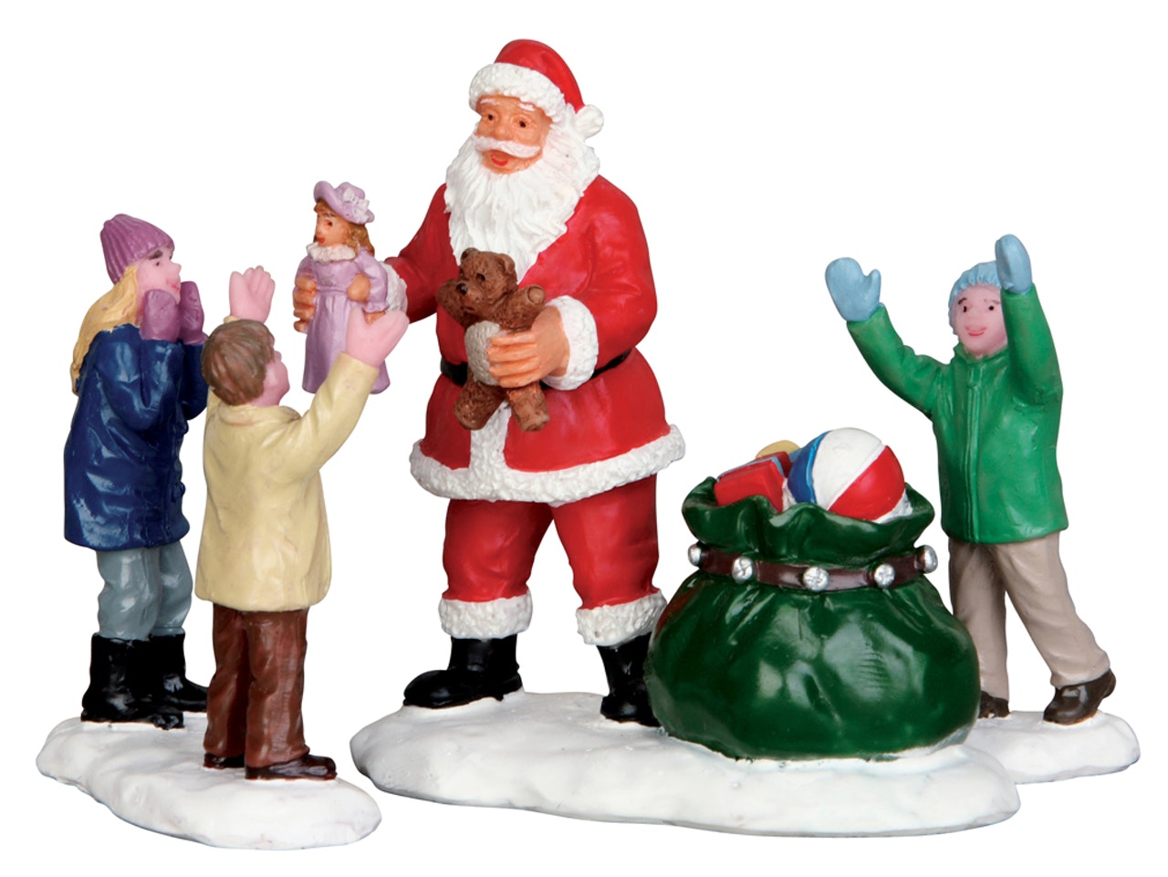 SANTA KLAUS E I DONI - IT'S SANTA SET OF 3