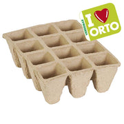 SEMENZAIO BIODEGRADABILE 12 CELLETTE  6PZ