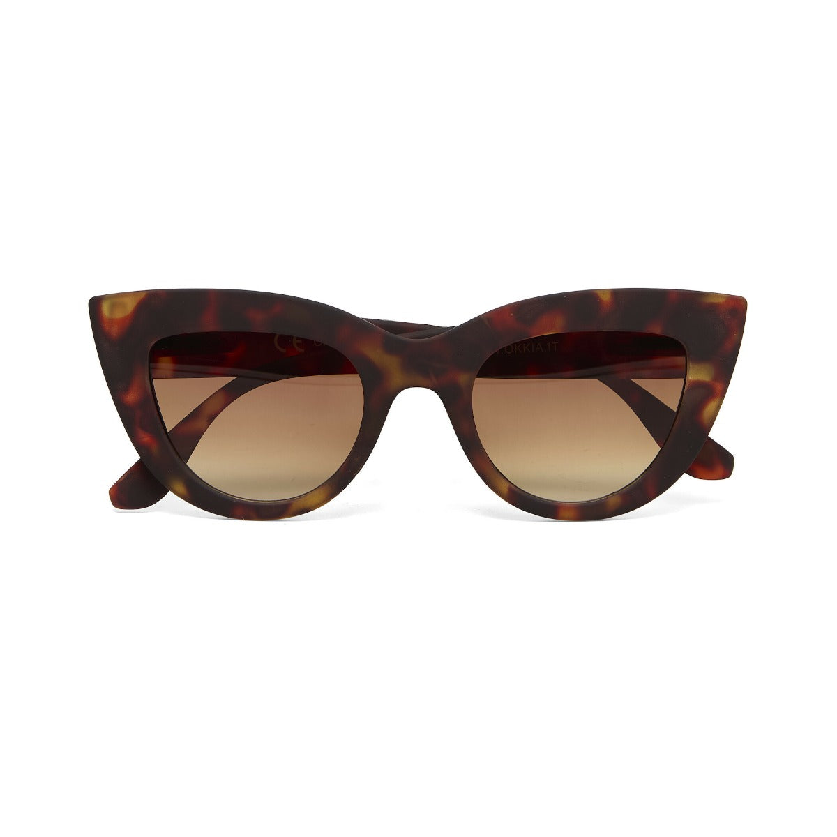OCCHIALE DA SOLE CLAUDIA BIG CAT EYE CLASSIC HAVANA OKKIA