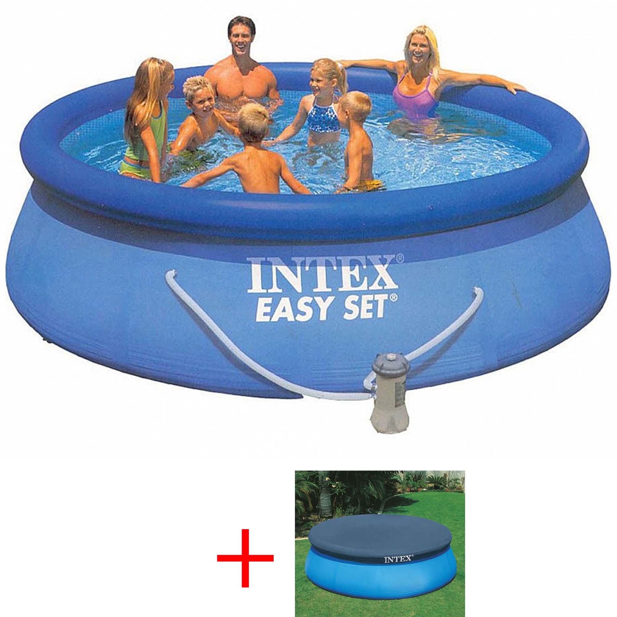 OFFERTA PISCINA EASY TONDA 366X76CM + COPERTURA