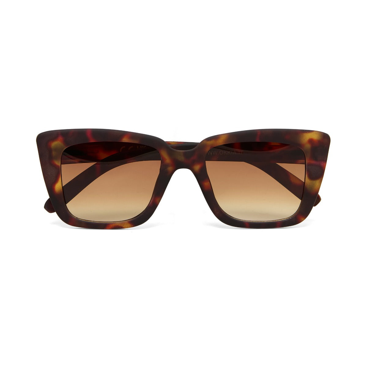 OCCHIALE DA SOLE MODELLO ELBA CLASSIC HAVANA OKKIA