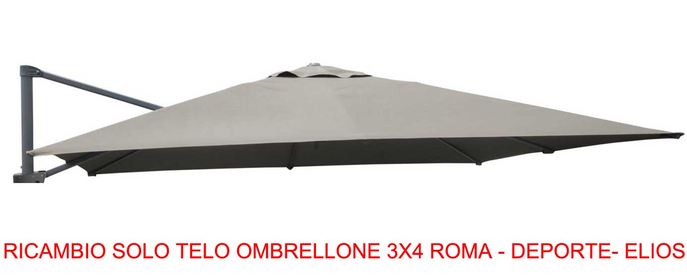 RICAMBIO TELO TALPA PER OMBRELLONE ROMA DEPORTE ELIOS 3X4