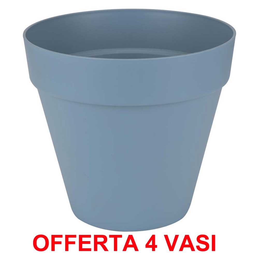OFFERTA 4 VASO LOFT URBAN ROUND 20 VINTAGE BLUE