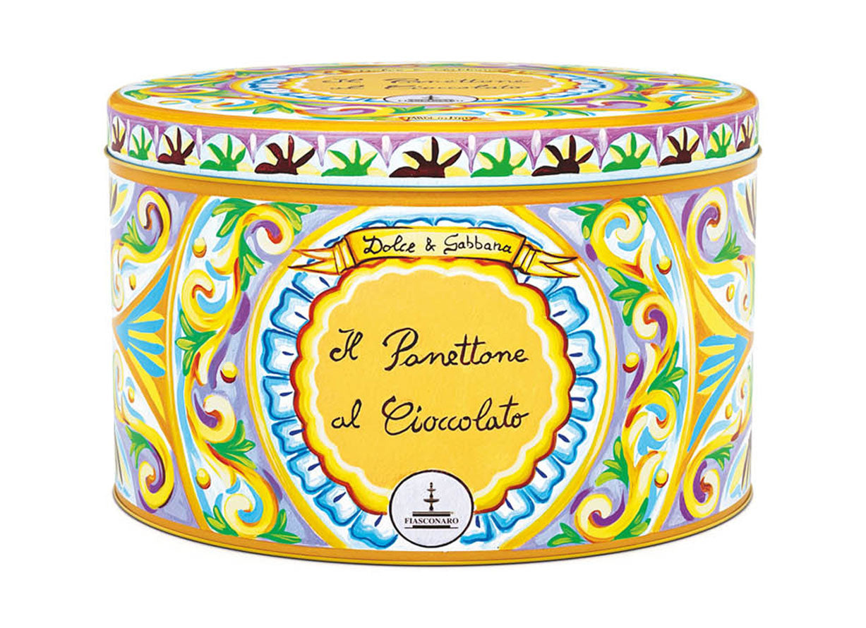 PANETTONE ARTIGIANALE DOLCE&GABBANA AL CICCOLATO 1KG