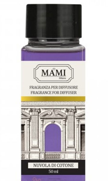 NUVOLA DI COTONE RICARICA 50ML LIQUIDO PER DIFFUSORE CON BASTONCINI