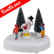 PUPAZZO DI NEVE CHE SALUTA - FROSTY SAYS "HI!