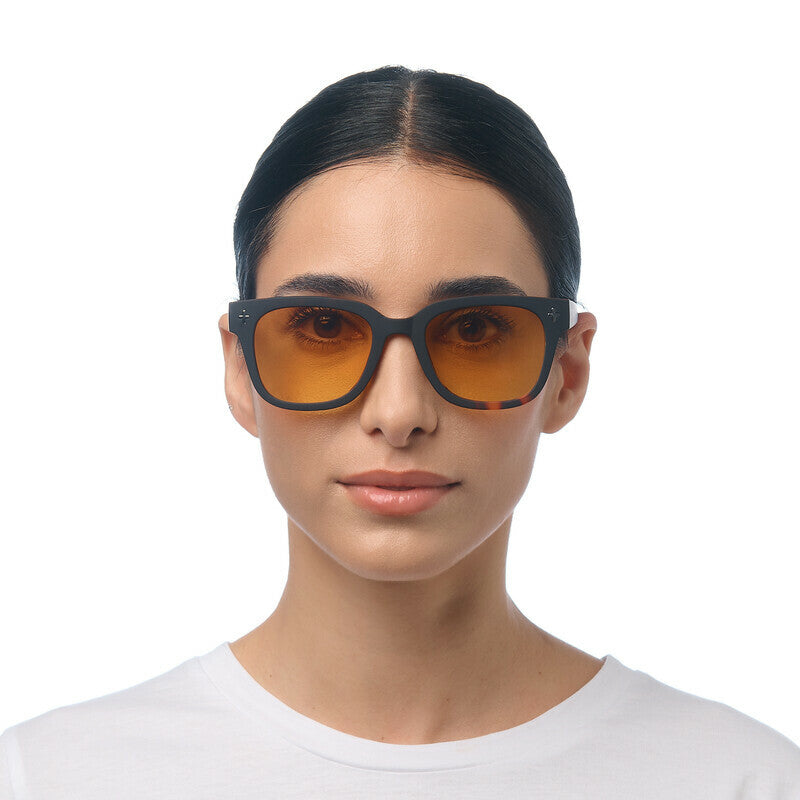 Occhiali da Sole Giovanni Havana Black lenti gialle OKKIA