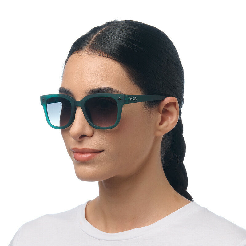 Occhiali da Lettura con Clip-on Magnetico Giovanni Verde OKKIA