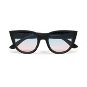 Occhiali da Sole Silvia Nero lenti blu/rosa OKKIA