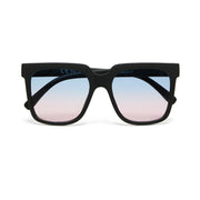 Occhiali da Sole Nero lenti blu/rosa OKKIA