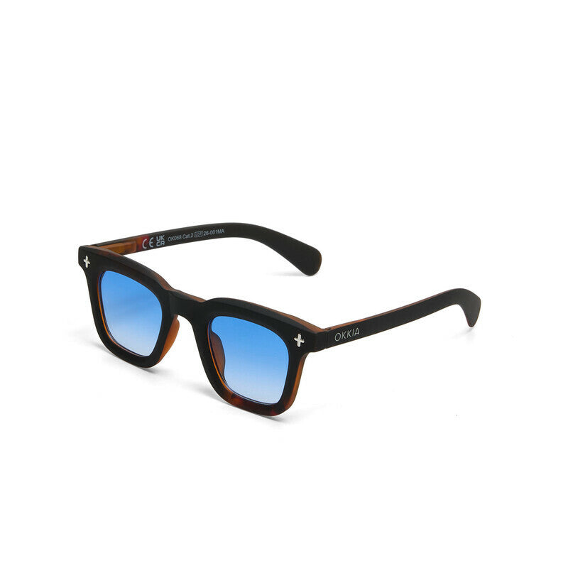 Occhiale da Sole FIRENZE Havana Black lenti Gradiente Blu OKKIA