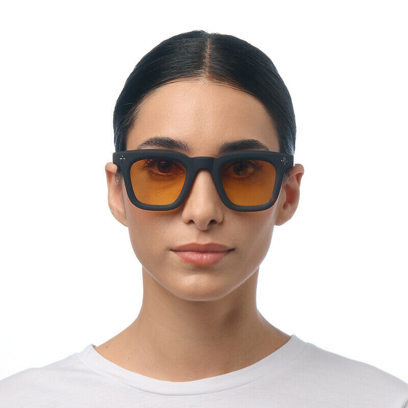 Occhiale da Sole Firenze Havana Black Lenti Gialle OKKIA