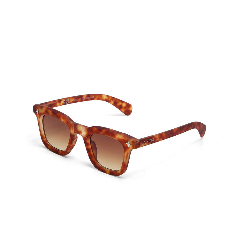 Occhiali da Sole Firenze Sahara Havana lenti marroni OKKIA