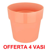 OFFERTA 4 VASO B.FOR ORIGINAL ROUND MINI 7CM PEACH