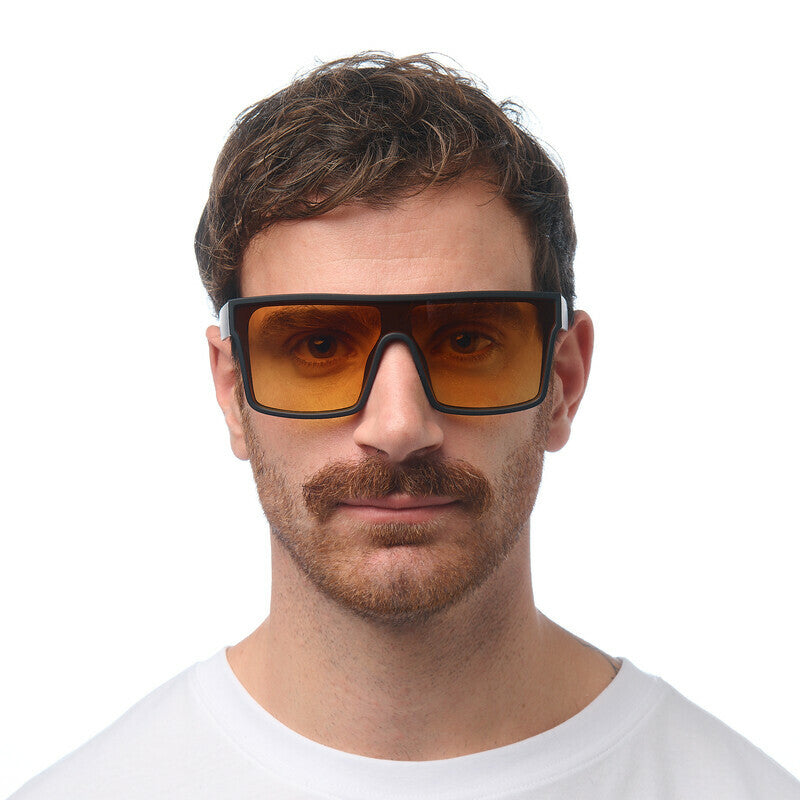 Occhiali da Sole Unisex Tokyo Nero Lenti Gialle OKKIA