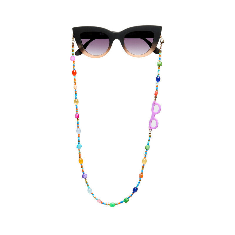 Catenina Occhiali Bohemien Pink Multicolor OKKIA