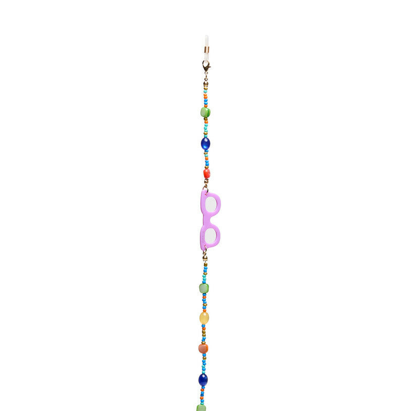 Catenina Occhiali Bohemien Pink Multicolor OKKIA