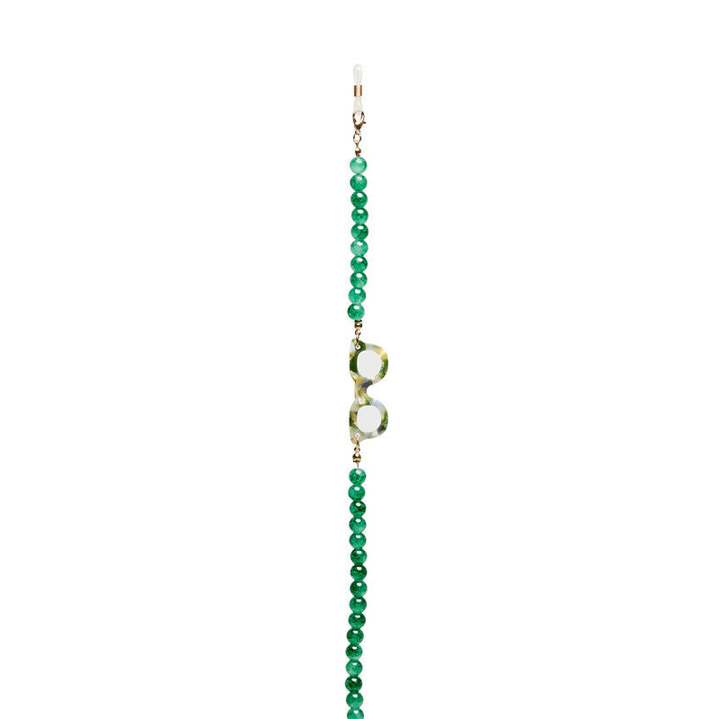 Catenina per Occhiali Sfere Colorate Emerald OKKIA