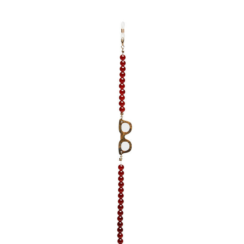 Catenina Occhiali SPHÈRE COLORÉES Tiger's Eye OKKIA