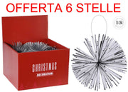 OFFERTA 6 STELLE APPENDIBILI ARGENTO 11CM