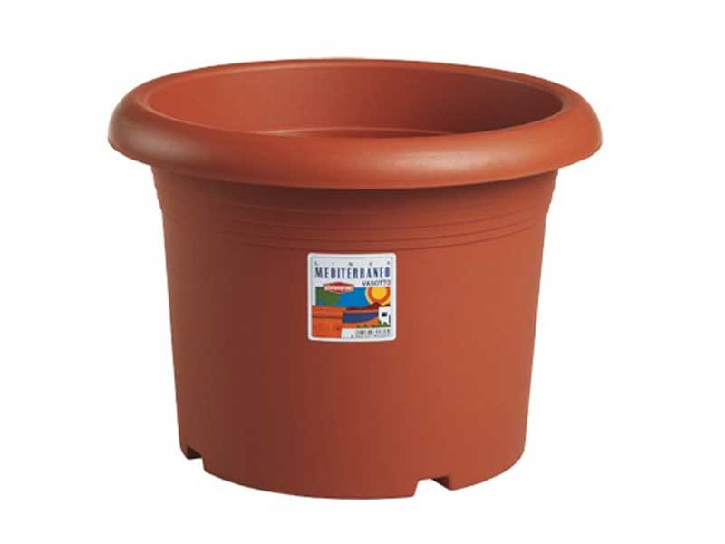 VASO VASOTTO LINEA MEDITERRANEO 25CM COLORE A SCELTA