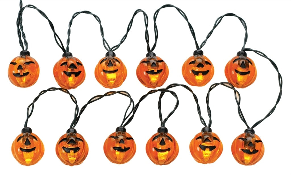 GHIRLANDA DI ZUCCHE - LIGHTED PUMPKIN GARLAND STRING