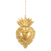 Maxi Cuore Dorato appendibile 15x24cm