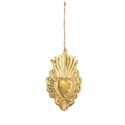 Pendaglio Cuore Dorato 10x16