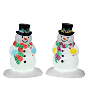 Holly Hat Snowman - LEMAX COD. 24965