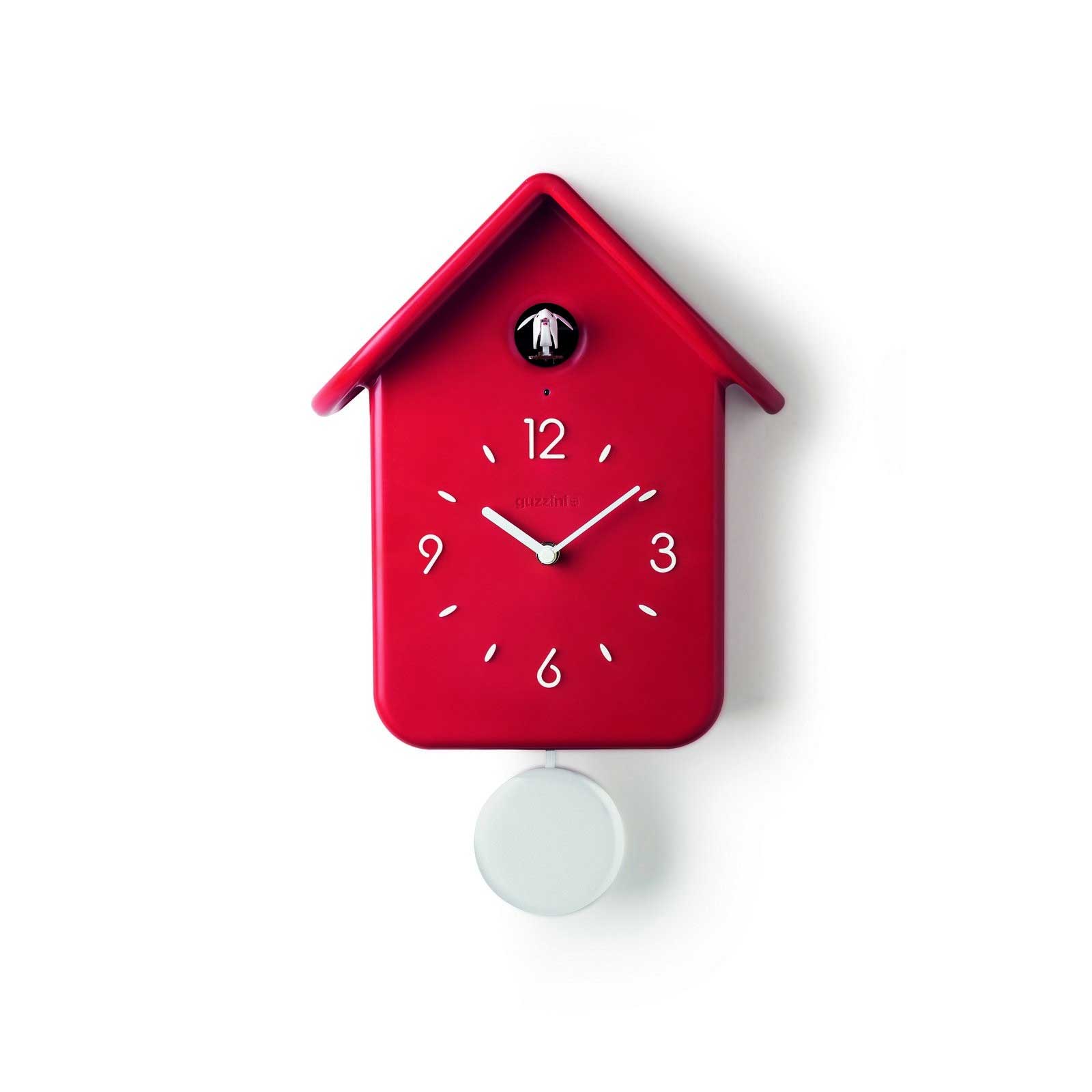 OROLOGIO A CUCU' CON PENDOLO QQ ROSSO