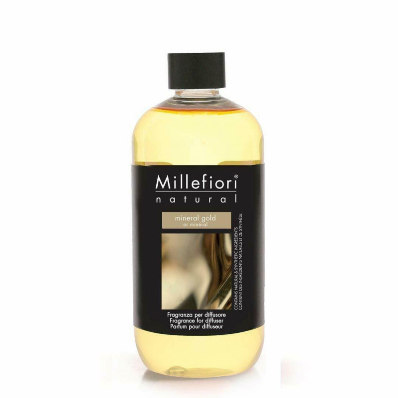 RICARICA DIFFUSORI A BASTONCINO 250ML MINERAL GOLD