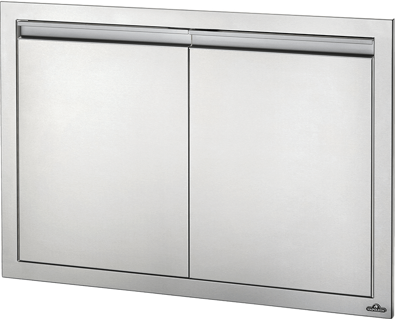 ANTA INOX DOPPIA GRANDE INCASSO PER CUCINA COMPONIBILE