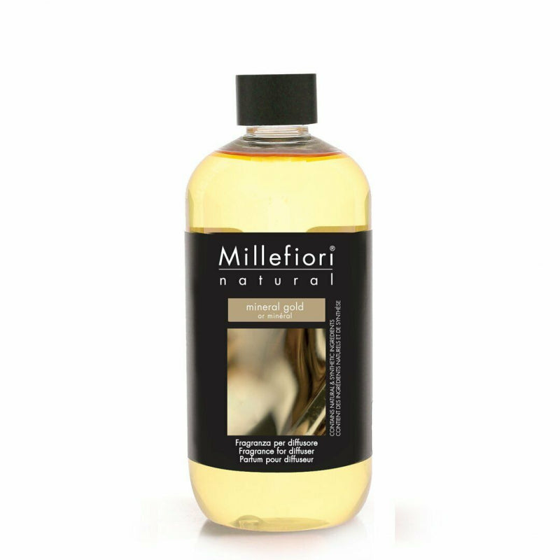 RICARICA DIFFUSORI A BASTONCINO 500ML MINERAL GOLD