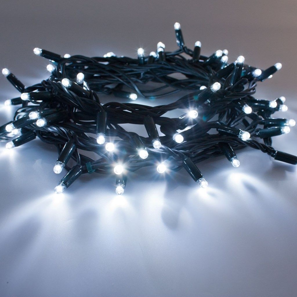 LUCI DI NATALE COLLEGABILI 120 MAXILED FLASHLED DIAMOND 1,5+10M