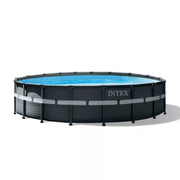 Intex Ultra XTR Frame Rundpool 549 cm x 549 cm x 132 cm Anthrazit