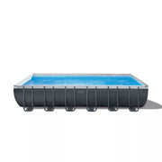 Piscina Rettangolare Ultra XTR Frame 732cm x 366cm x 132cm Antracite Intex