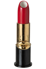 Vaso Rossetto Resina 38 cm Rosso
