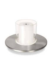 LAMPADA DA TAVOLO PORTATILE RICARICABILE CON LUCE LED E SENSORE SILVER