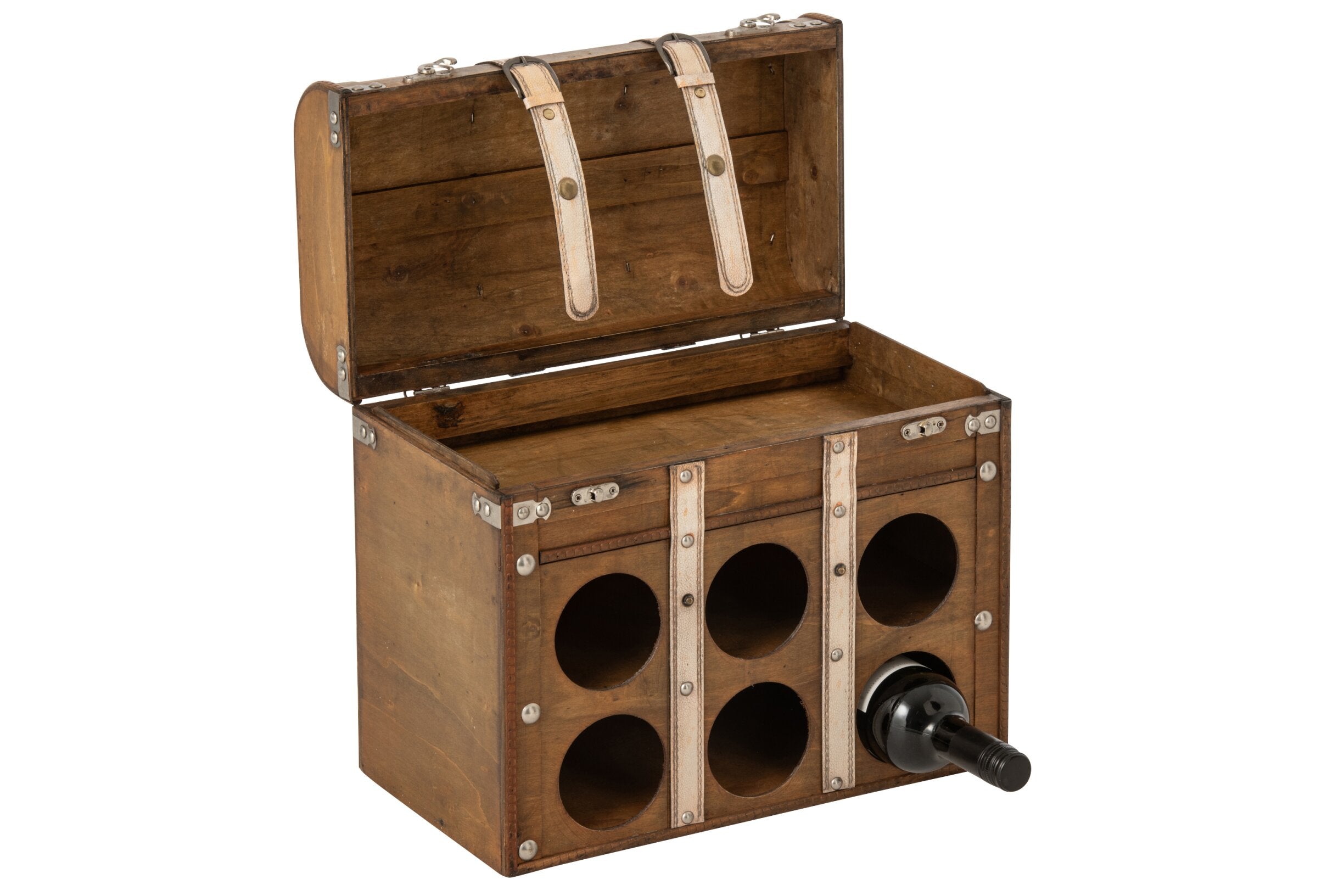 Scatola Antico Mdf Marrone 42x37x21cm Peraga Christmas