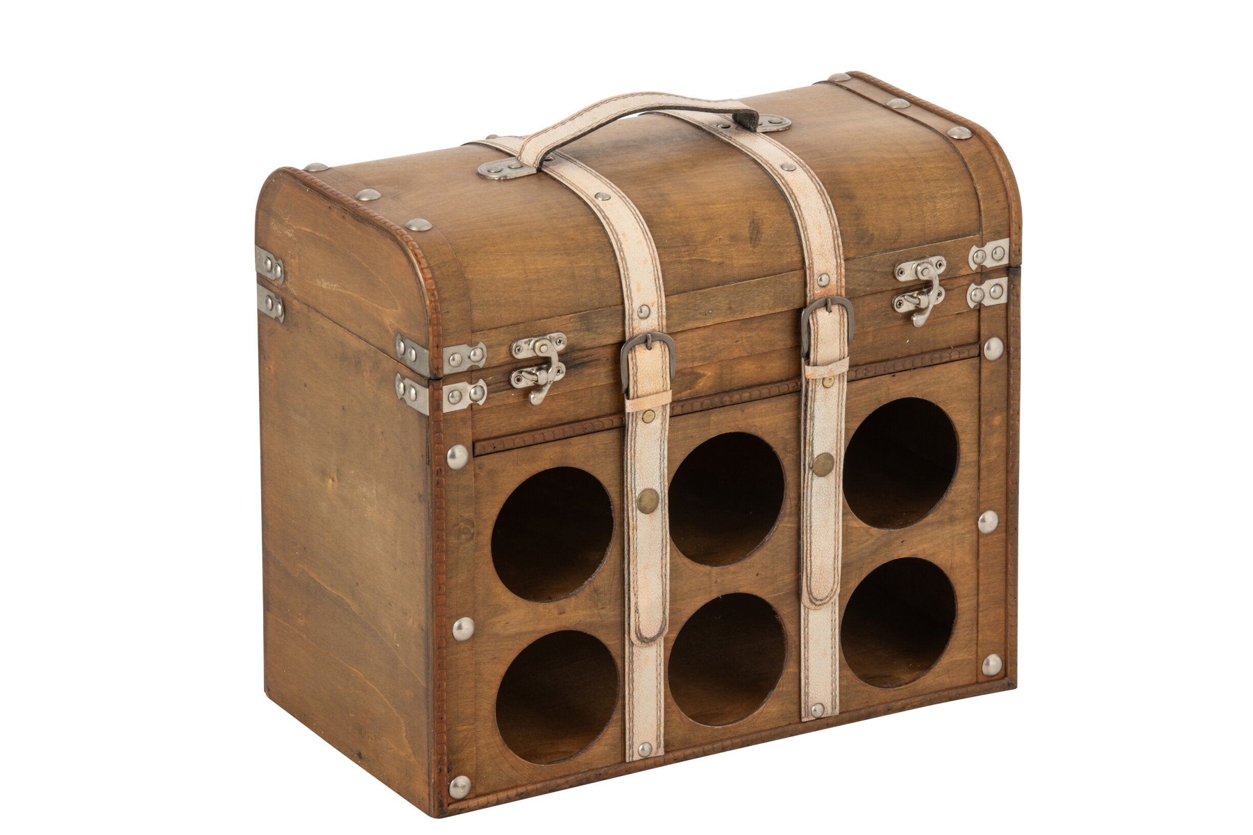 Scatola Antico Mdf Marrone 42x37x21cm Peraga Christmas