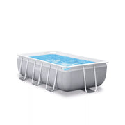 Intex Piscina Rettangolare Prisma Frame 300cm x 175cm x 80cm Grigio