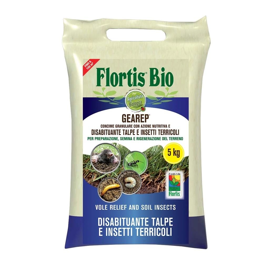 Disabituante arvicole e talpe GEAREP, 5 kg