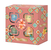 CONFEZIONE REGALO 1 TUMBLER PICCOLO E 3 CANDELE MINI - YANKEE CANDLE