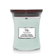 CANDELA CLESSIDRA MEDIA HOURGLASS SAGEWOOD & SEAGRASS
